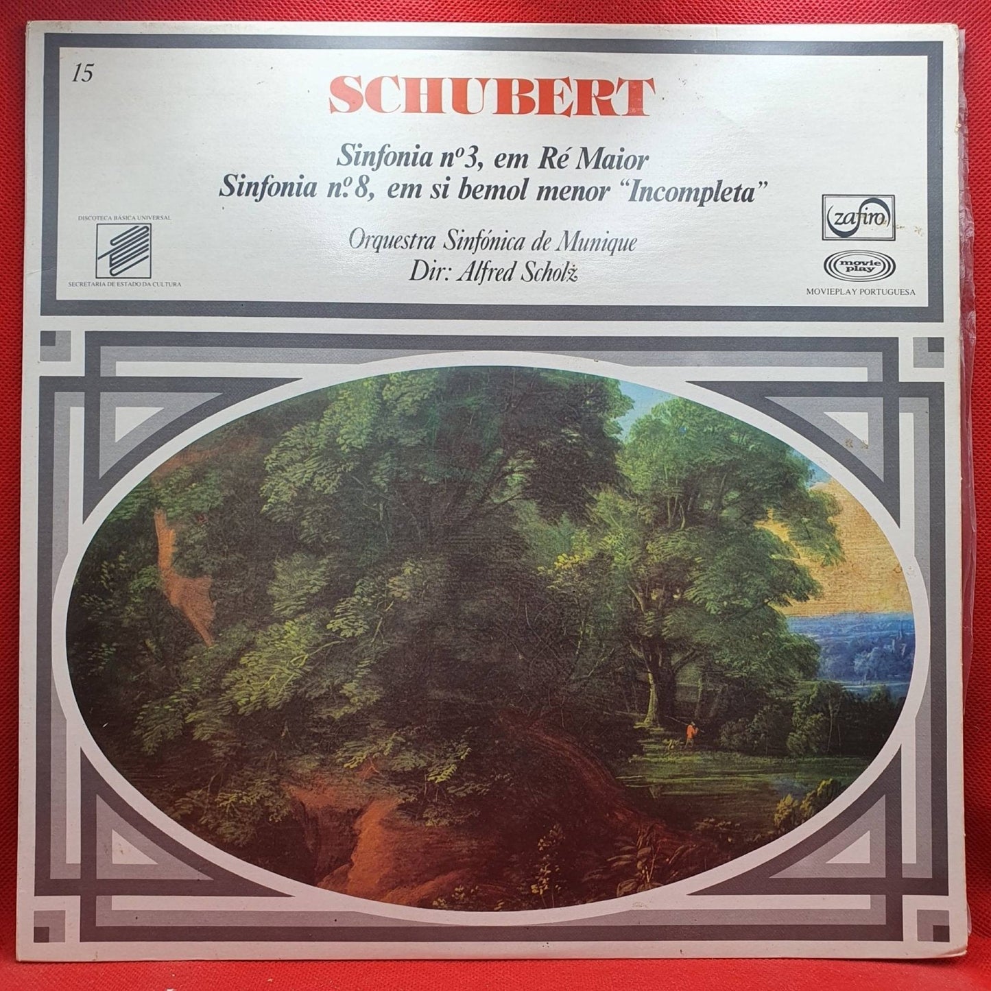 Franz Schubert / Dir. Alfred Scholz – Sinfonia Nº3 En Re Mayor / Sinfonia Nº8 En Si Bemol Mayor “Incompleta” - Vinyl Store Online