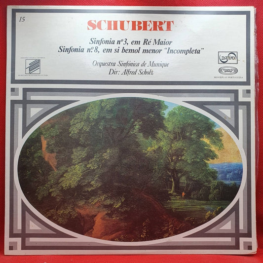 Franz Schubert / Dir. Alfred Scholz – Sinfonia Nº3 En Re Mayor / Sinfonia Nº8 En Si Bemol Mayor “Incompleta” - Vinyl Store Online