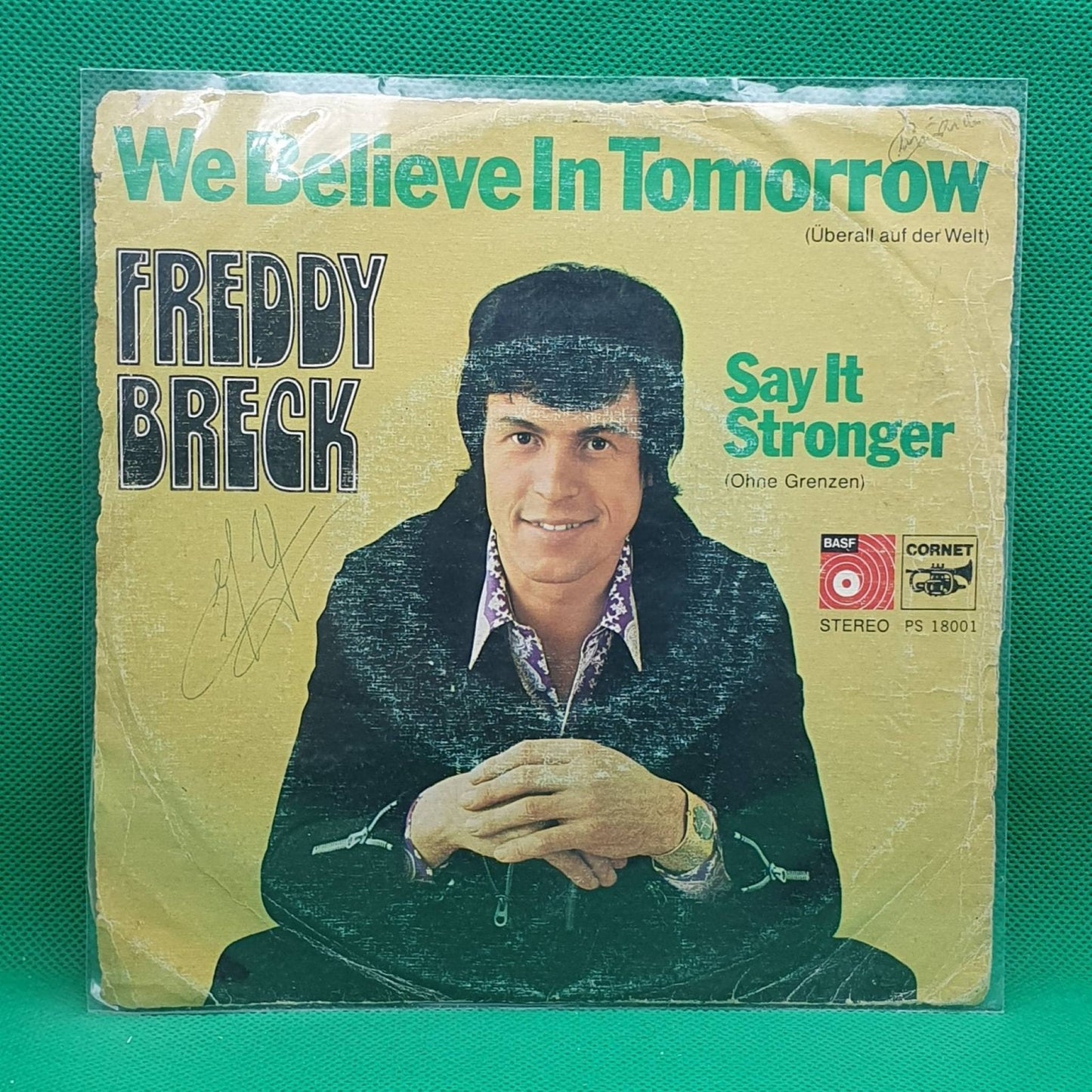 Freddy Breck ‎– We Believe In Tomorrow / Say It Stronger - Vinyl Store Online