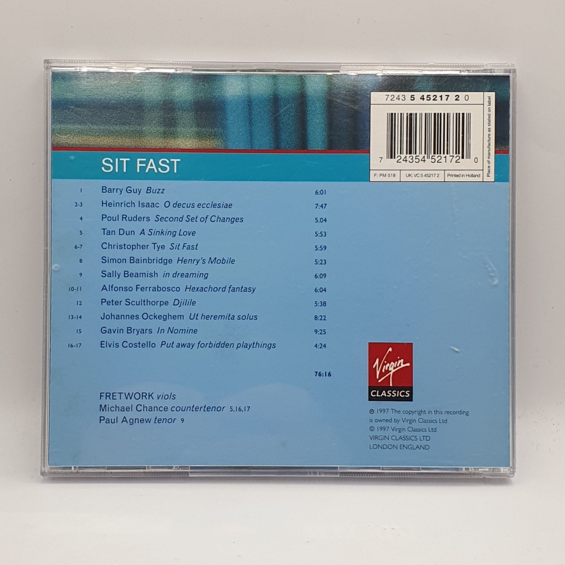 Fretwork ‎– Sit Fast - Vinyl Store Online