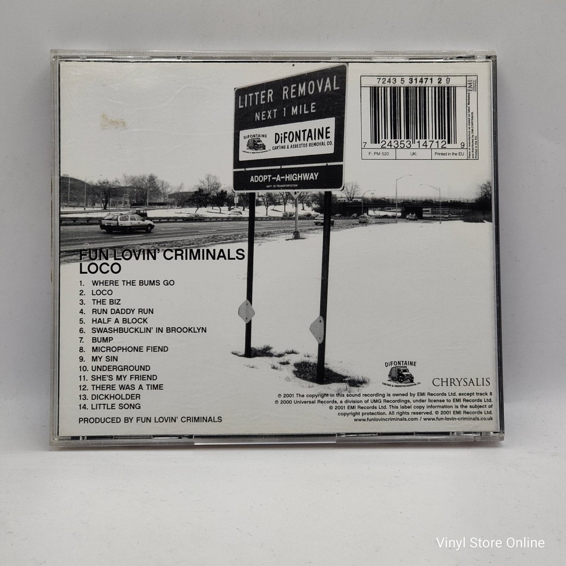 Fun Lovin' Criminals ‎– Loco - Vinyl Store Online