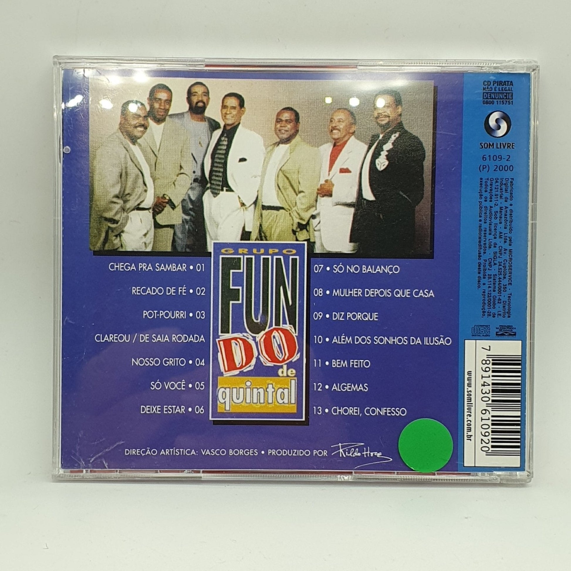 Fundo de Quintal – Chega Pra Sambar - Vinyl Store Online