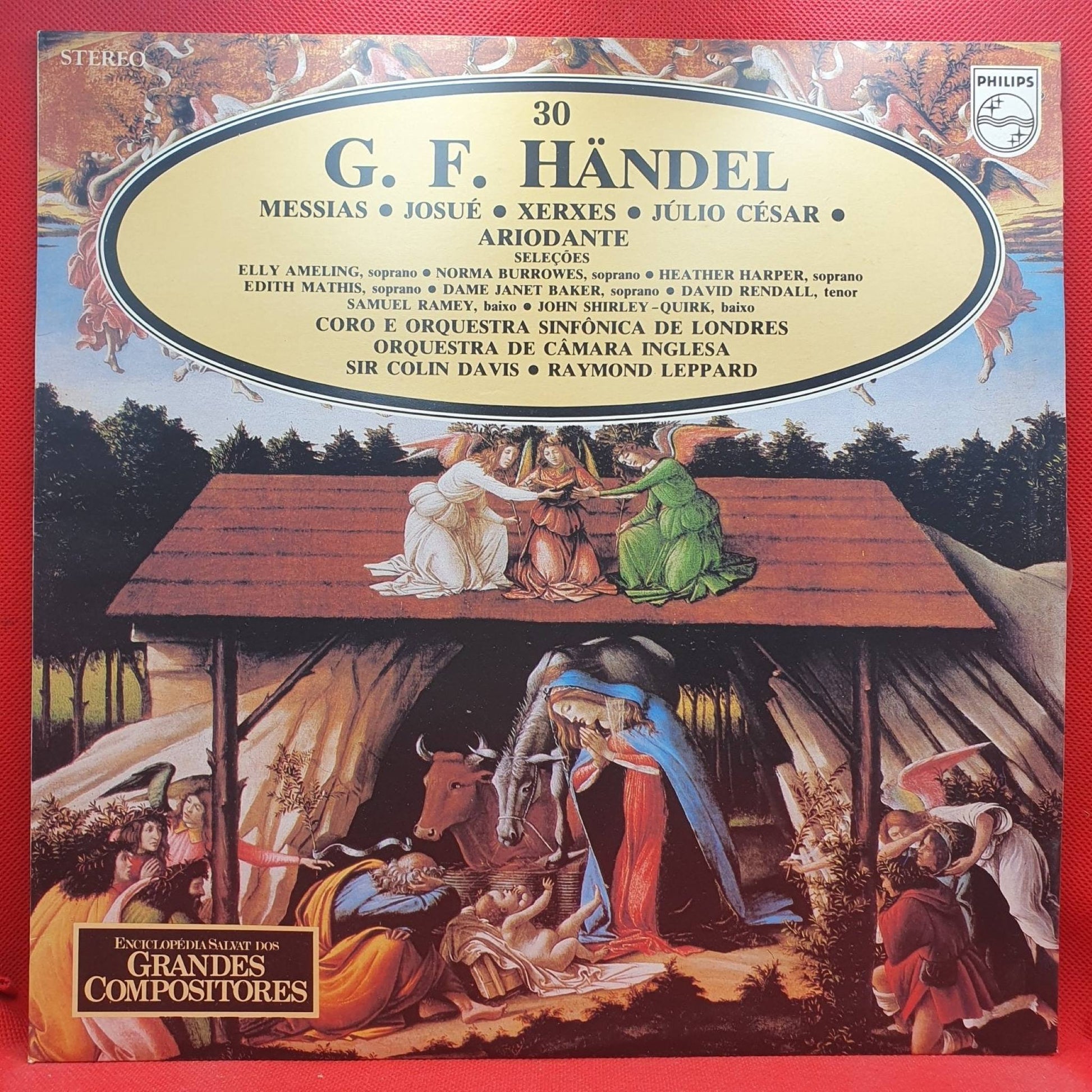 G. F. Händel - Elly Ameling, Norma Burrowes, Heather Harper, Edith Mathis ‎– Messias / Josué / Xerxes / Júlio César / Ariodante - Vinyl Store Online