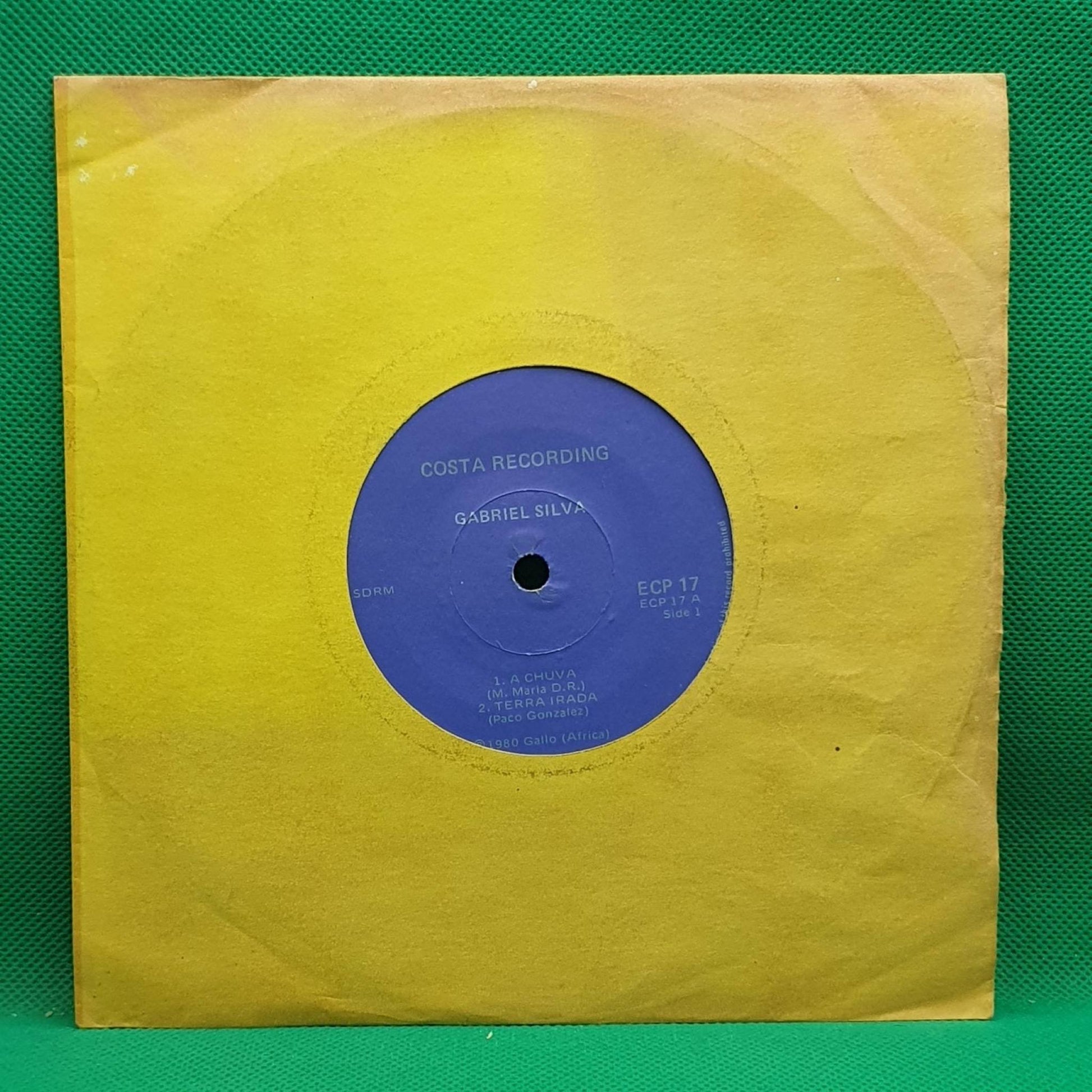 Gabriel Silva / Alda Maria - A Chuva / Triste Fado Do Amor - Vinyl Store Online