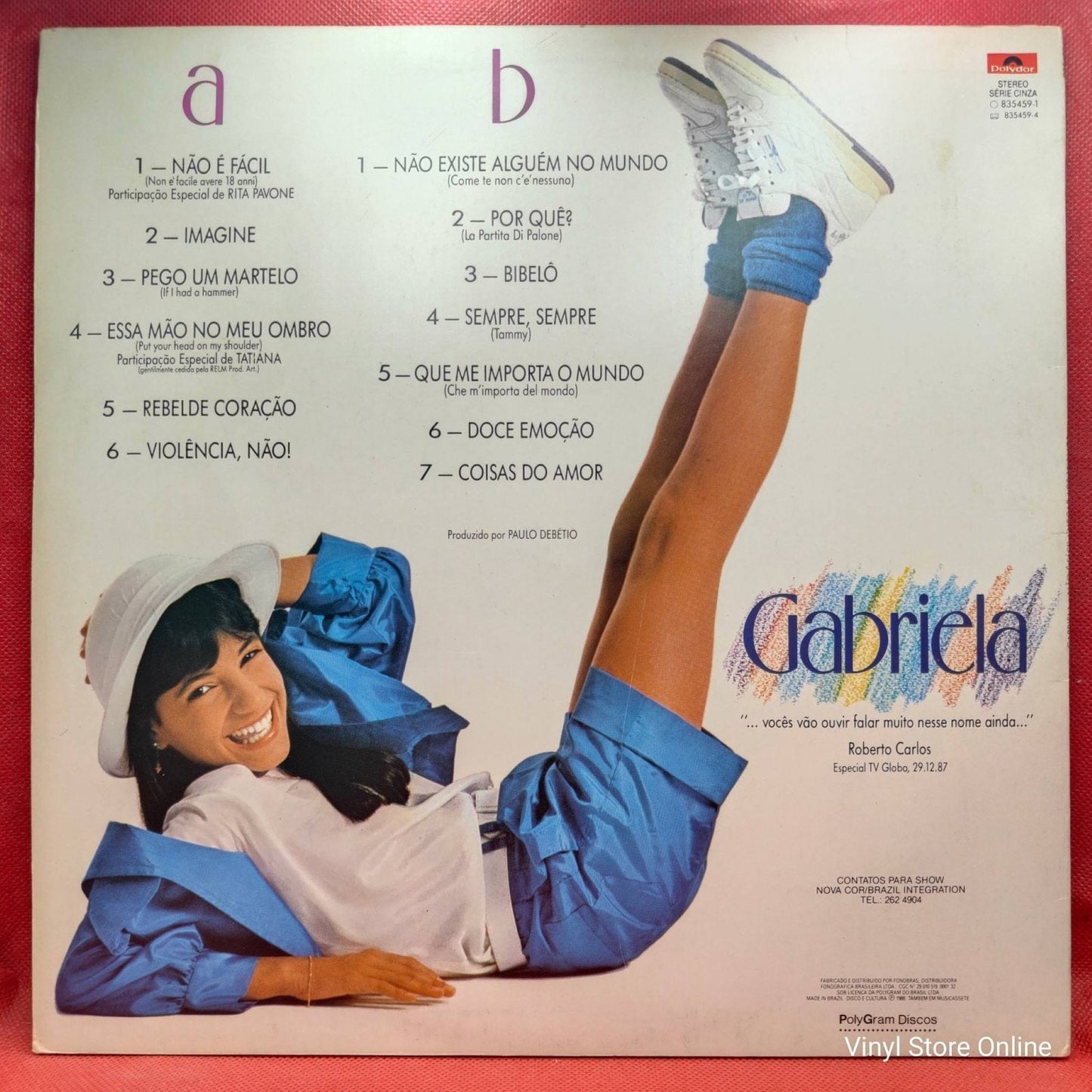 Gabriela ‎– Não É Fácil Chegar Aos 15 Anos - Vinyl Store Online