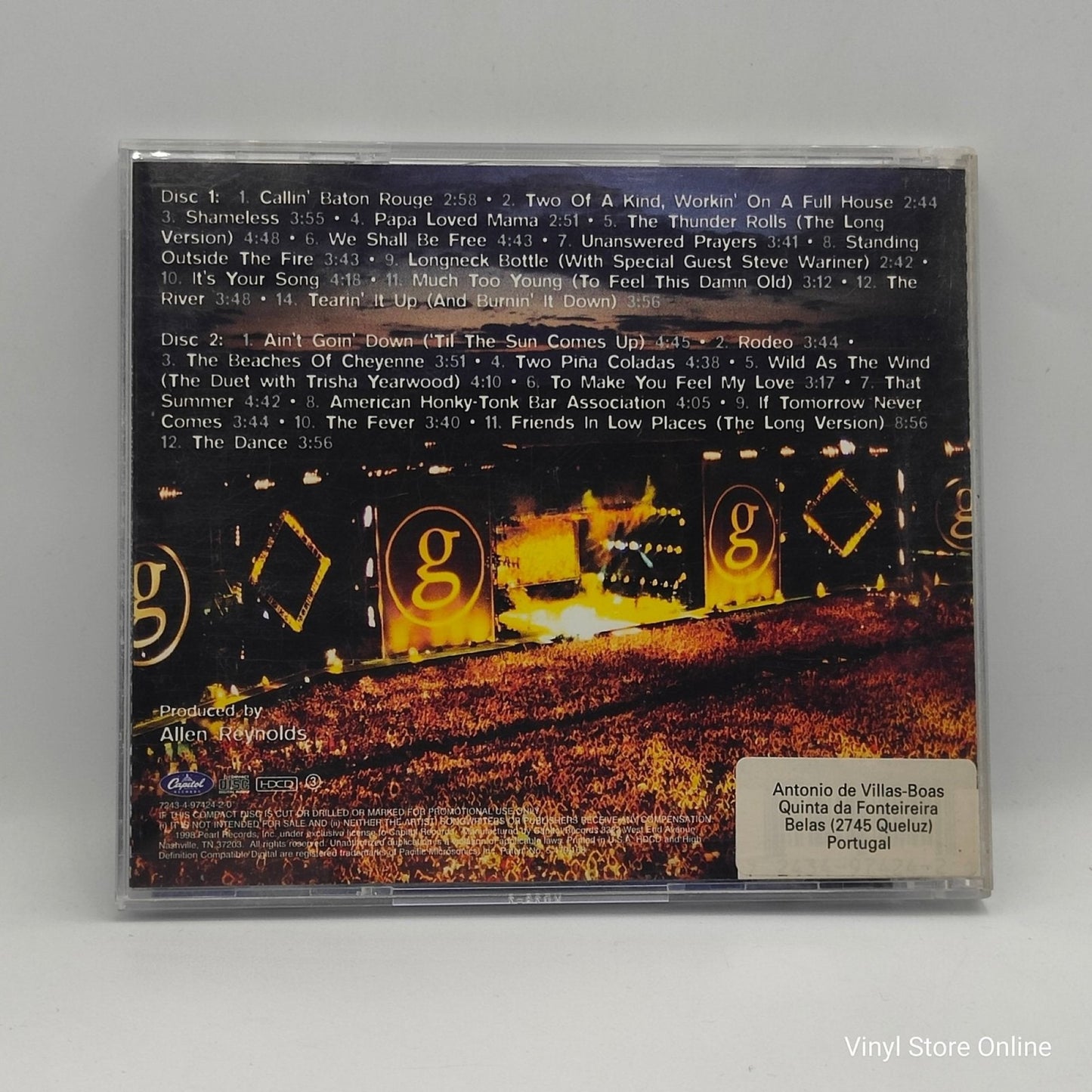 Garth Brooks ‎– Double Live - Vinyl Store Online
