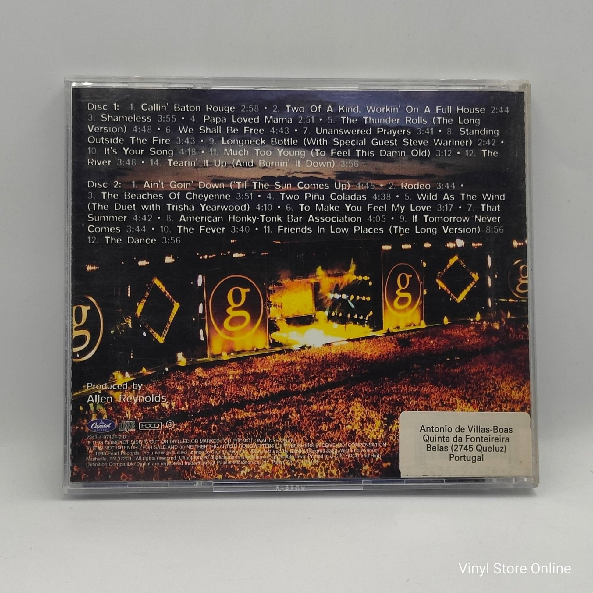 Garth Brooks ‎– Double Live - Vinyl Store Online