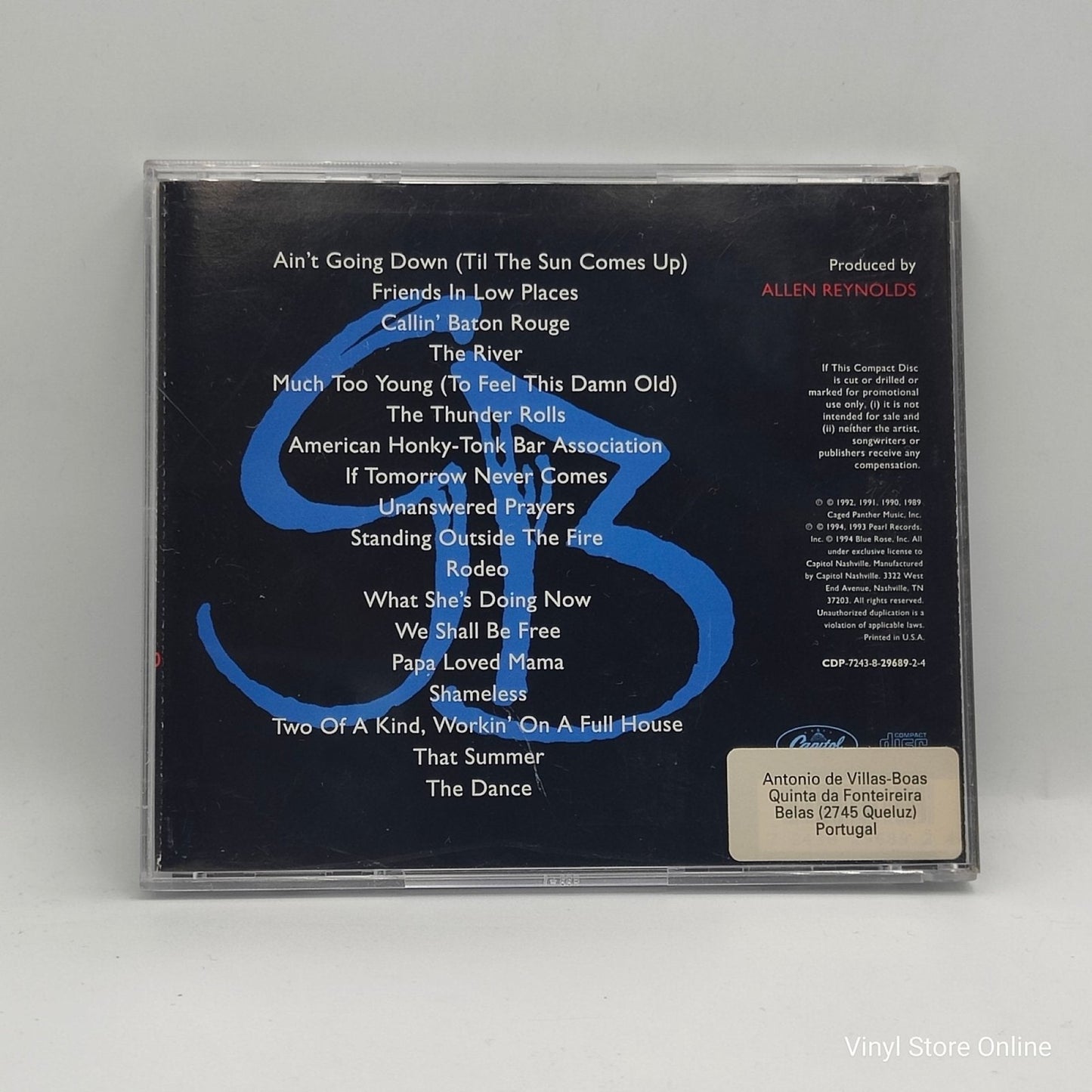 Garth Brooks ‎– The Hits - Vinyl Store Online