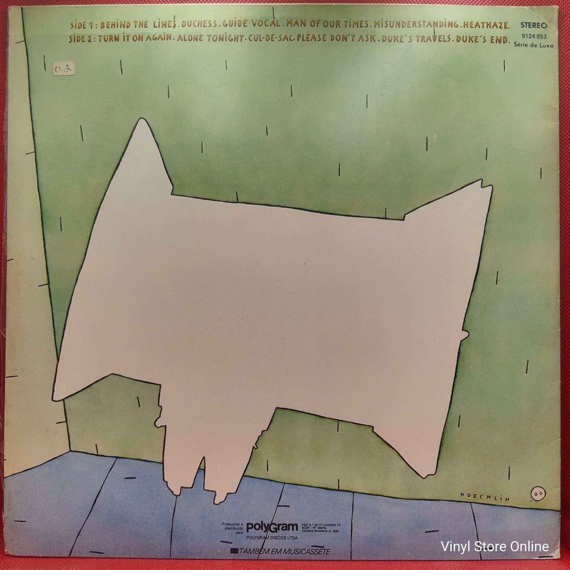 Genesis ‎– Duke - Vinyl Store Online