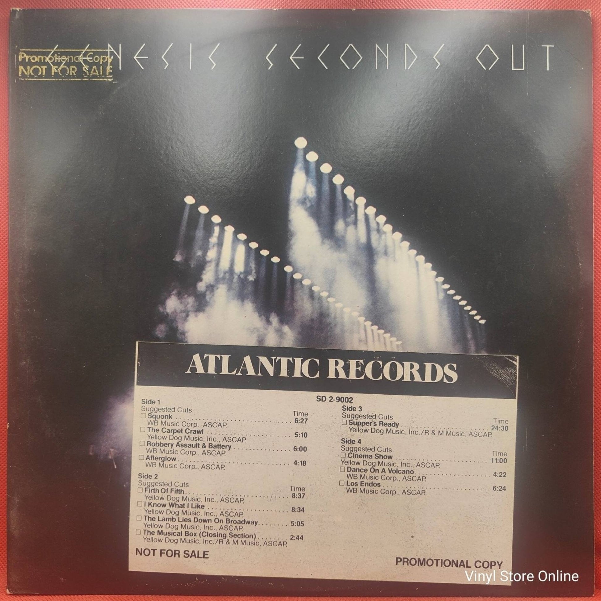 Genesis ‎– Seconds Out - Vinyl Store Online