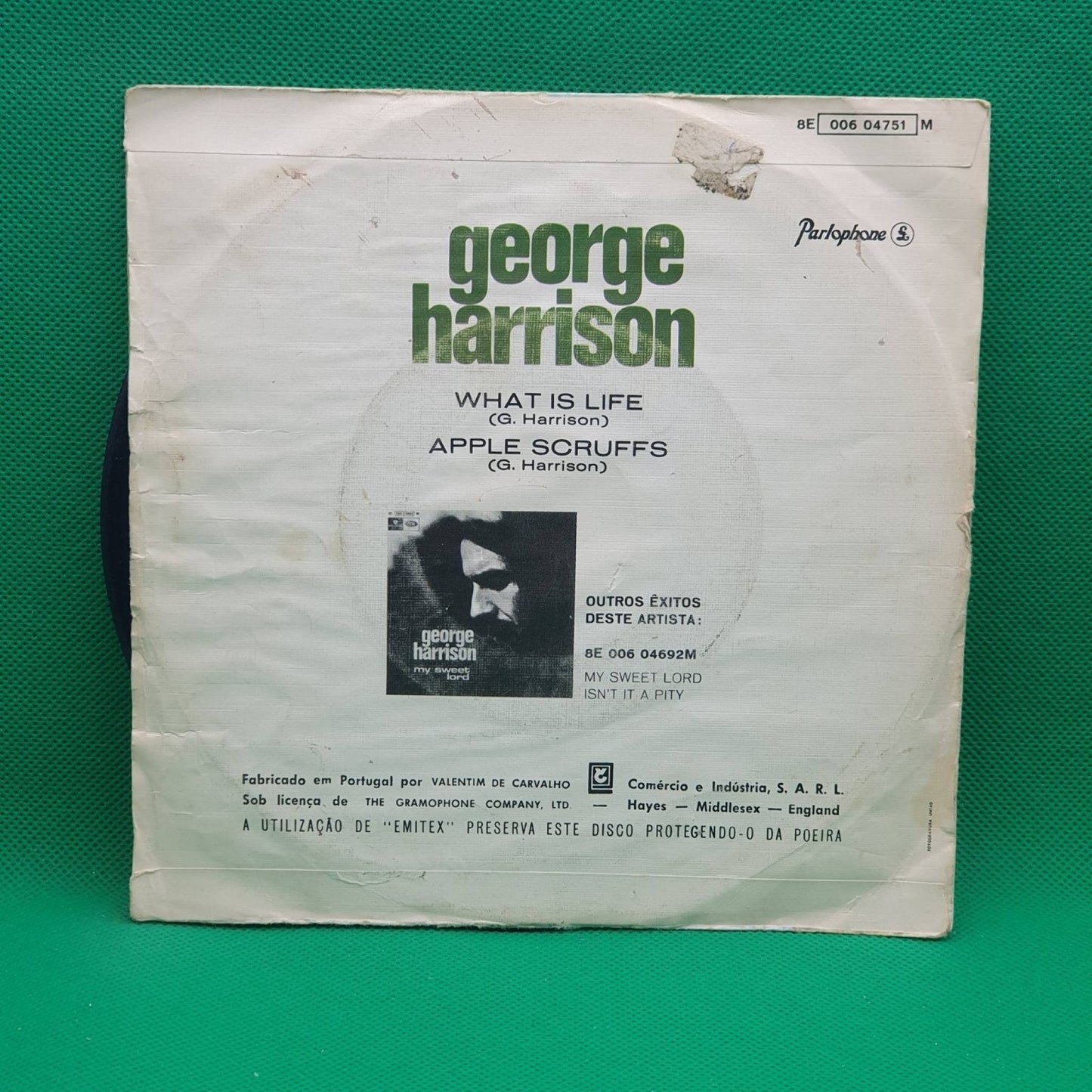 George Harrison ‎– What Is Life / Apple Scruffs - Vinyl Store Online