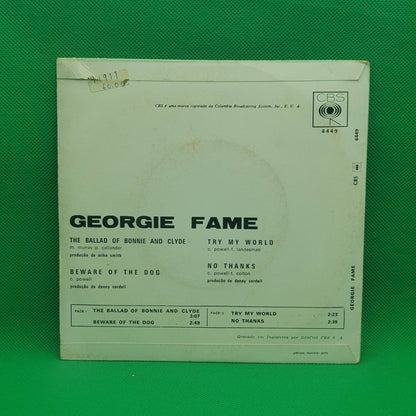 Georgie Fame ‎– The Ballad Of Bonnie And Clyde - Vinyl Store Online