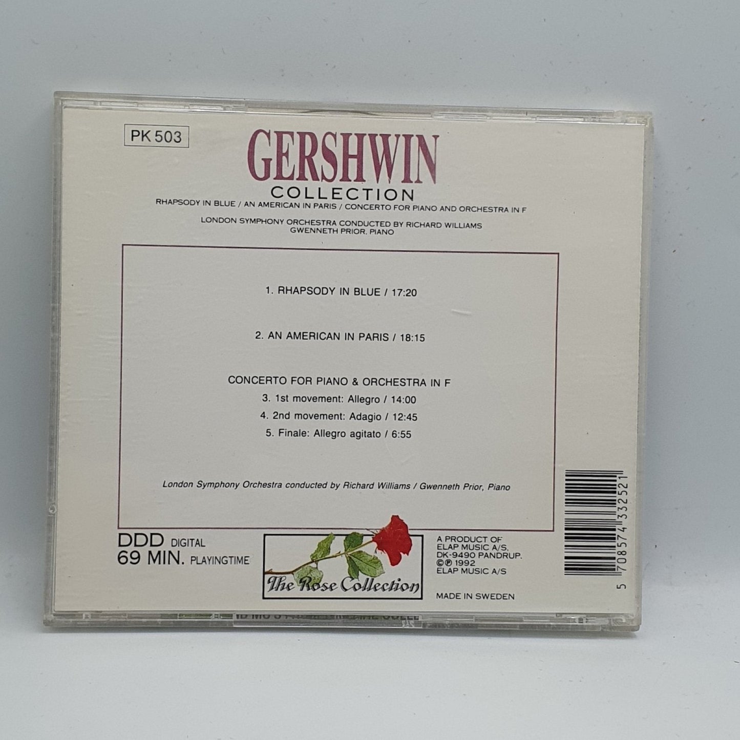 Gershwin / Gwenneth Prior ‎– Gershwin Collection - Vinyl Store Online