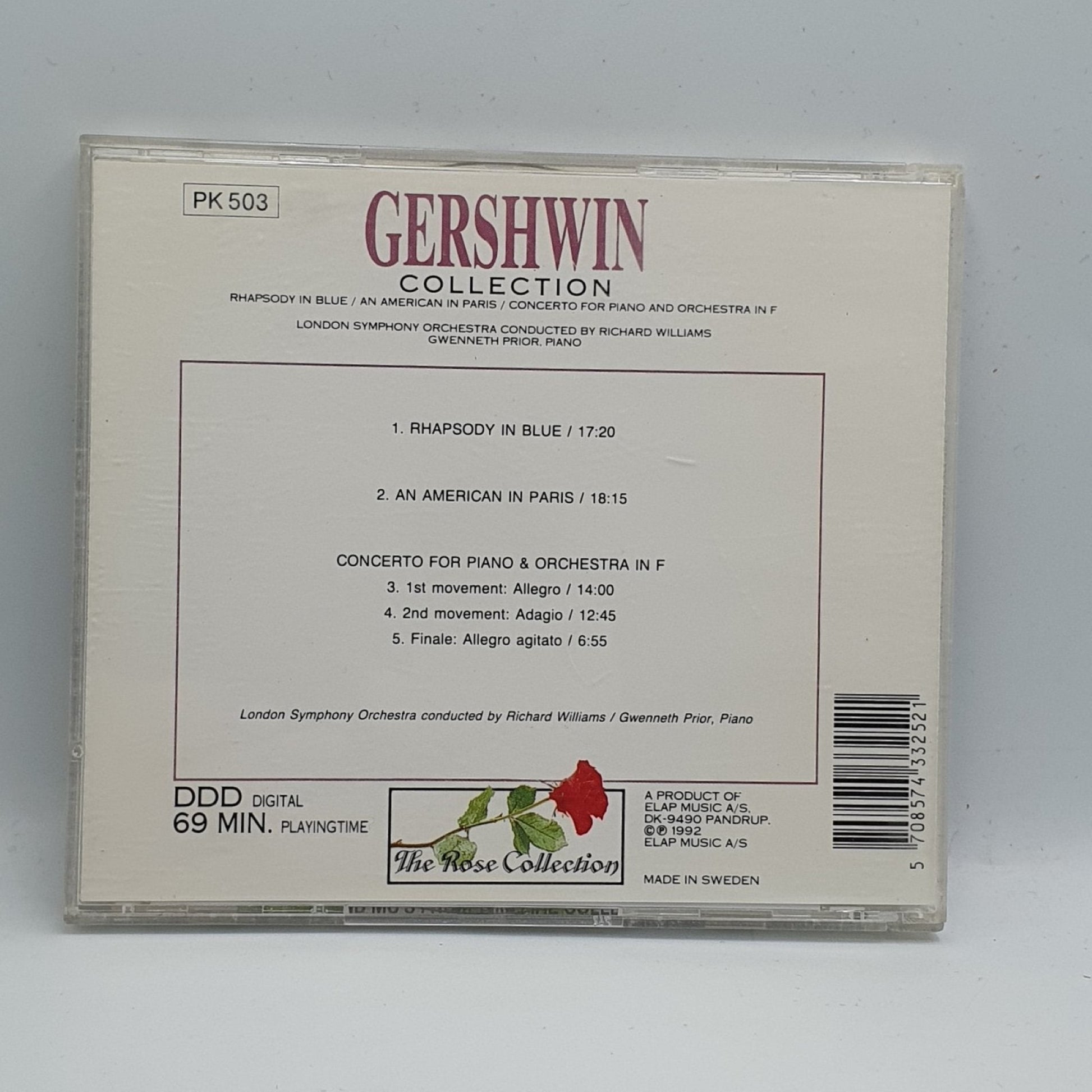 Gershwin / Gwenneth Prior ‎– Gershwin Collection - Vinyl Store Online