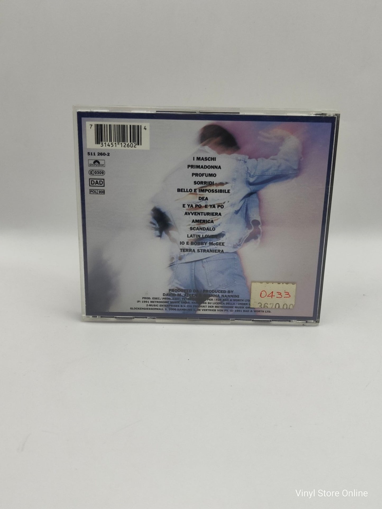 Gianna Nannini ‎– Giannissima - Vinyl Store Online