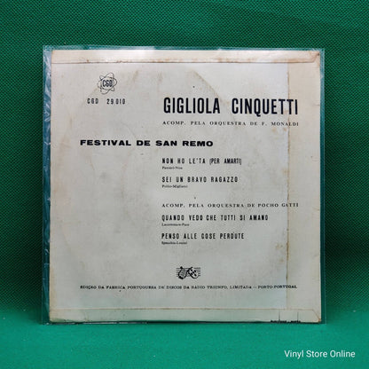 Gigliola Cinquetti ‎– Festival De San Remo - Vinyl Store Online