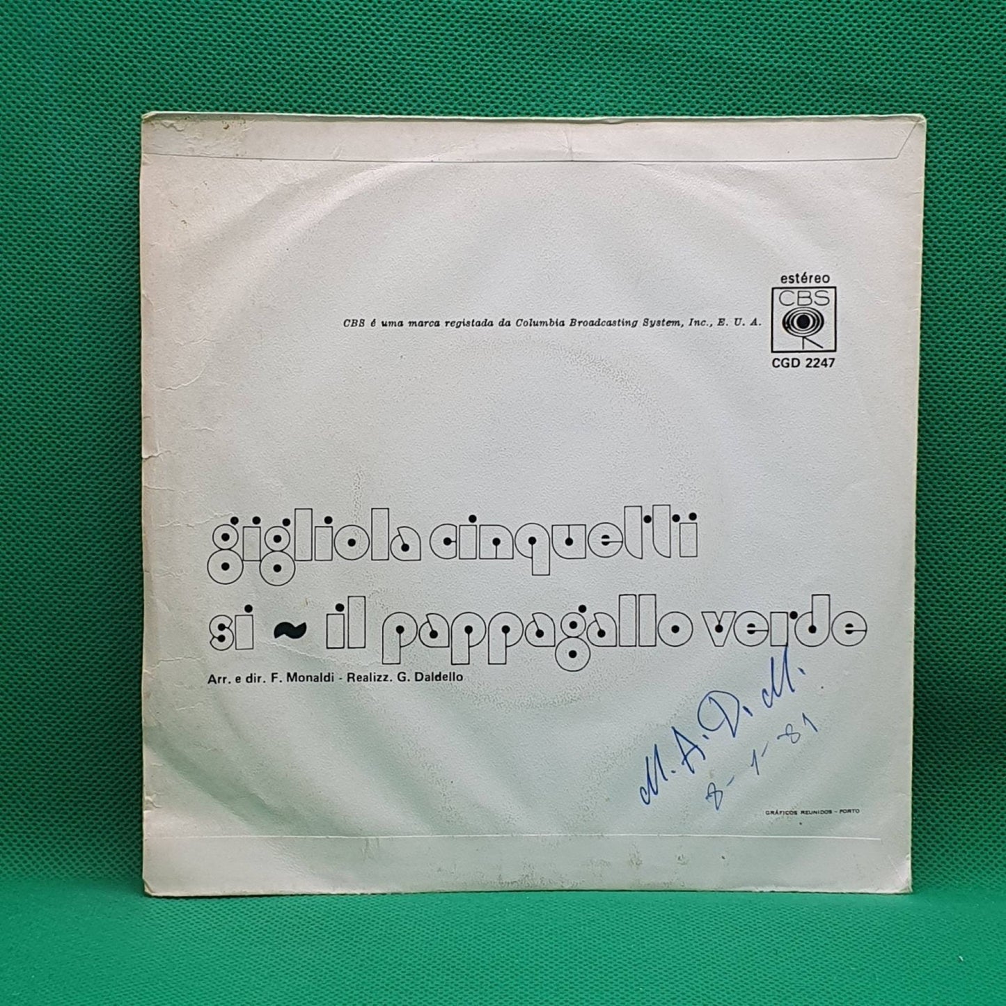 Gigliola Cinquetti ‎– Sì - Vinyl Store Online