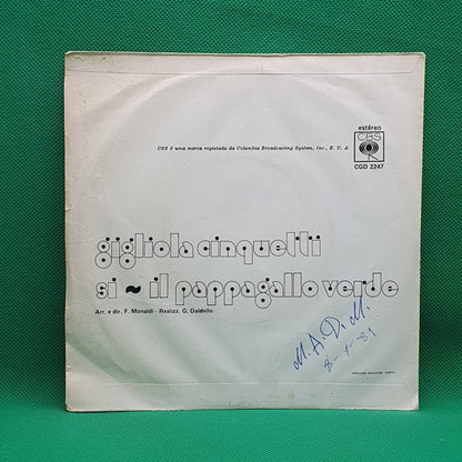 Gigliola Cinquetti ‎– Sì - Vinyl Store Online