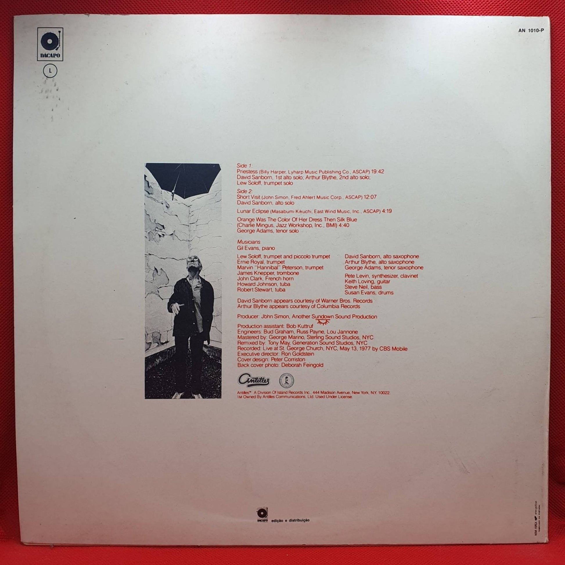 Gil Evans – Priestess - Vinyl Store Online