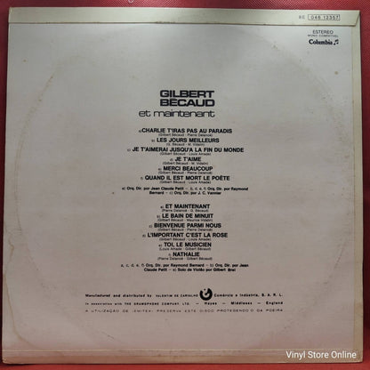 Gilbert Bécaud ‎– Et Maintenant - Vinyl Store Online
