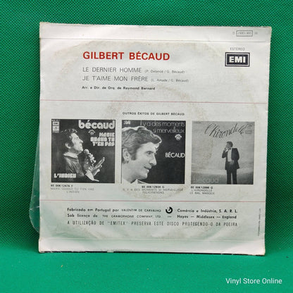 Gilbert Bécaud ‎– Le Dernier Homme - Vinyl Store Online