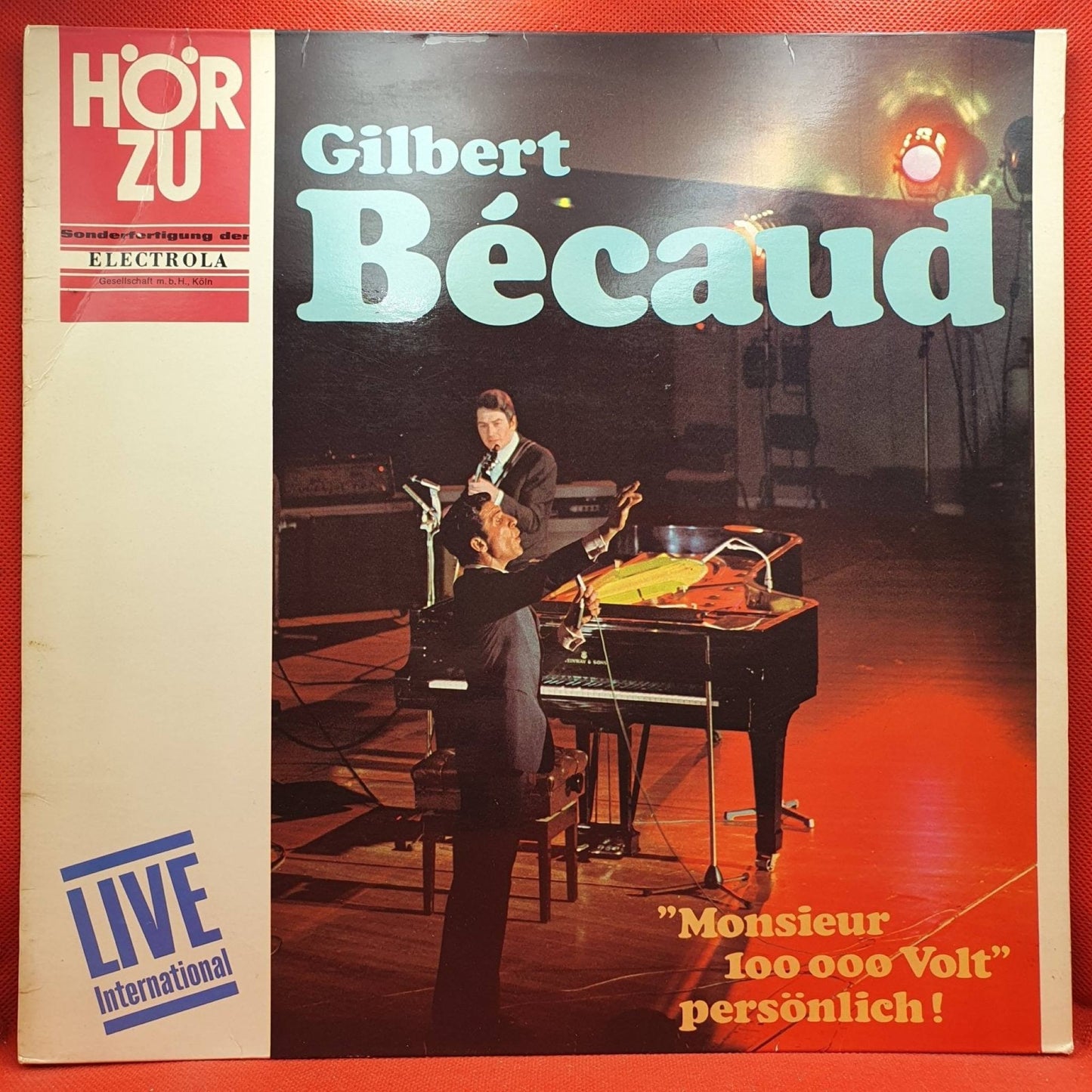 Gilbert Bécaud ‎– Live International - Vinyl Store Online