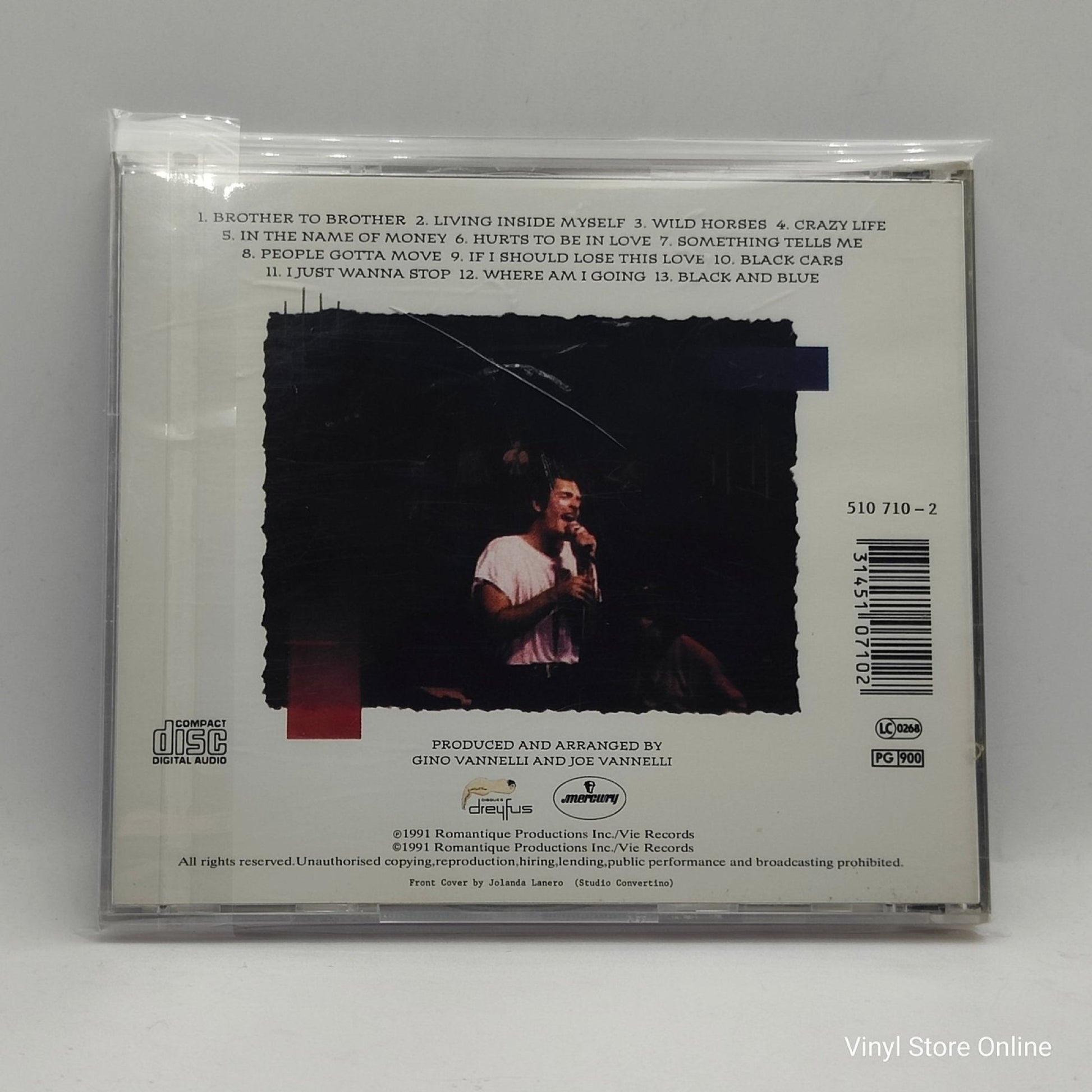 Gino Vannelli ‎– Live In Montreal - Vinyl Store Online