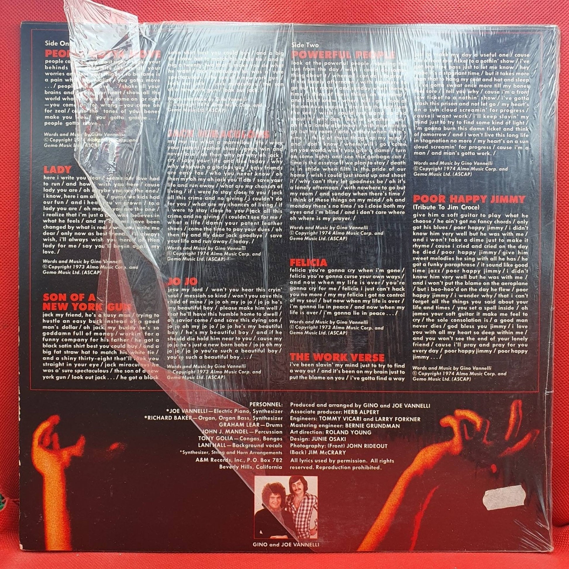 Gino Vannelli ‎– Powerful People - Vinyl Store Online