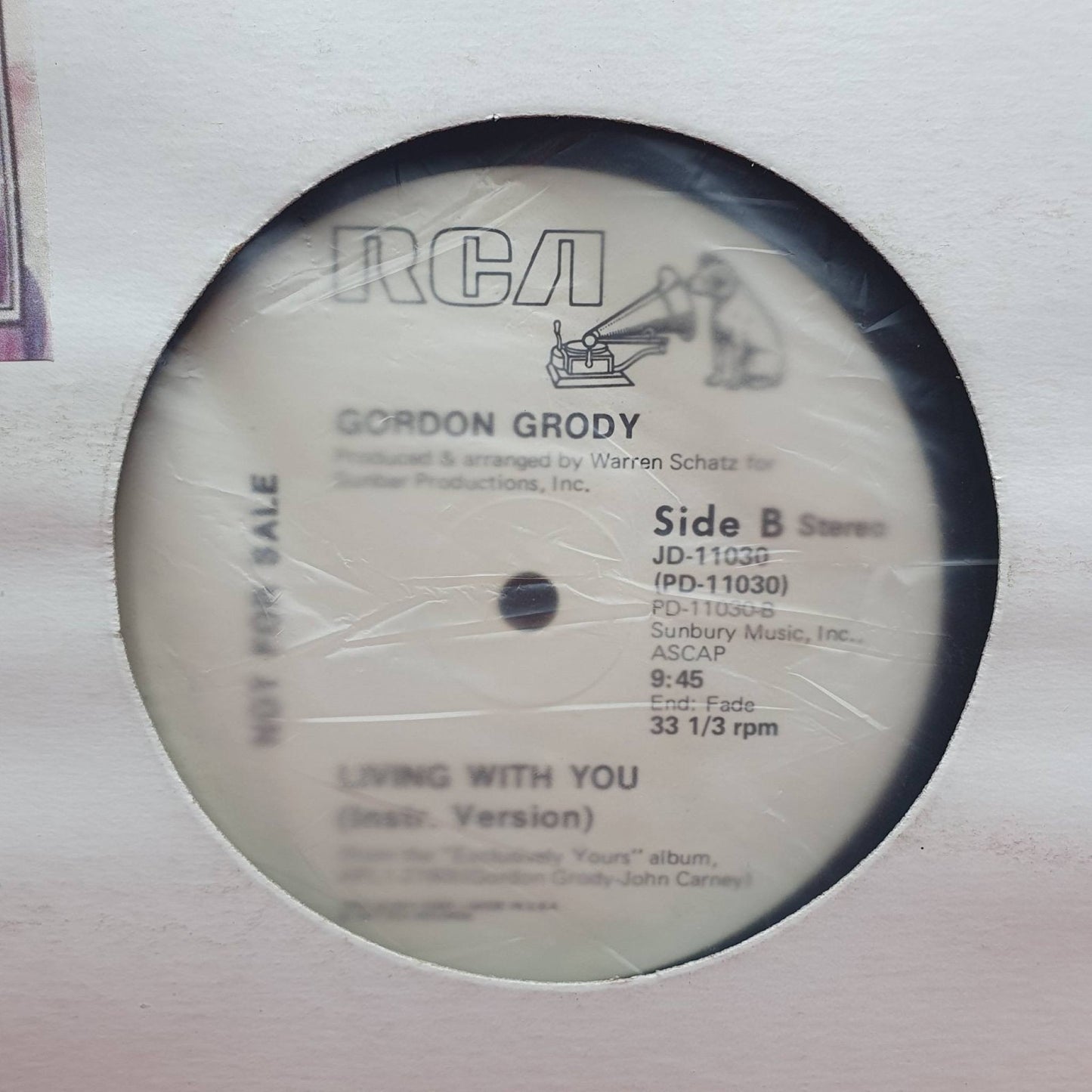 Gordon Grody ‎– Living With You - Vinyl Store Online