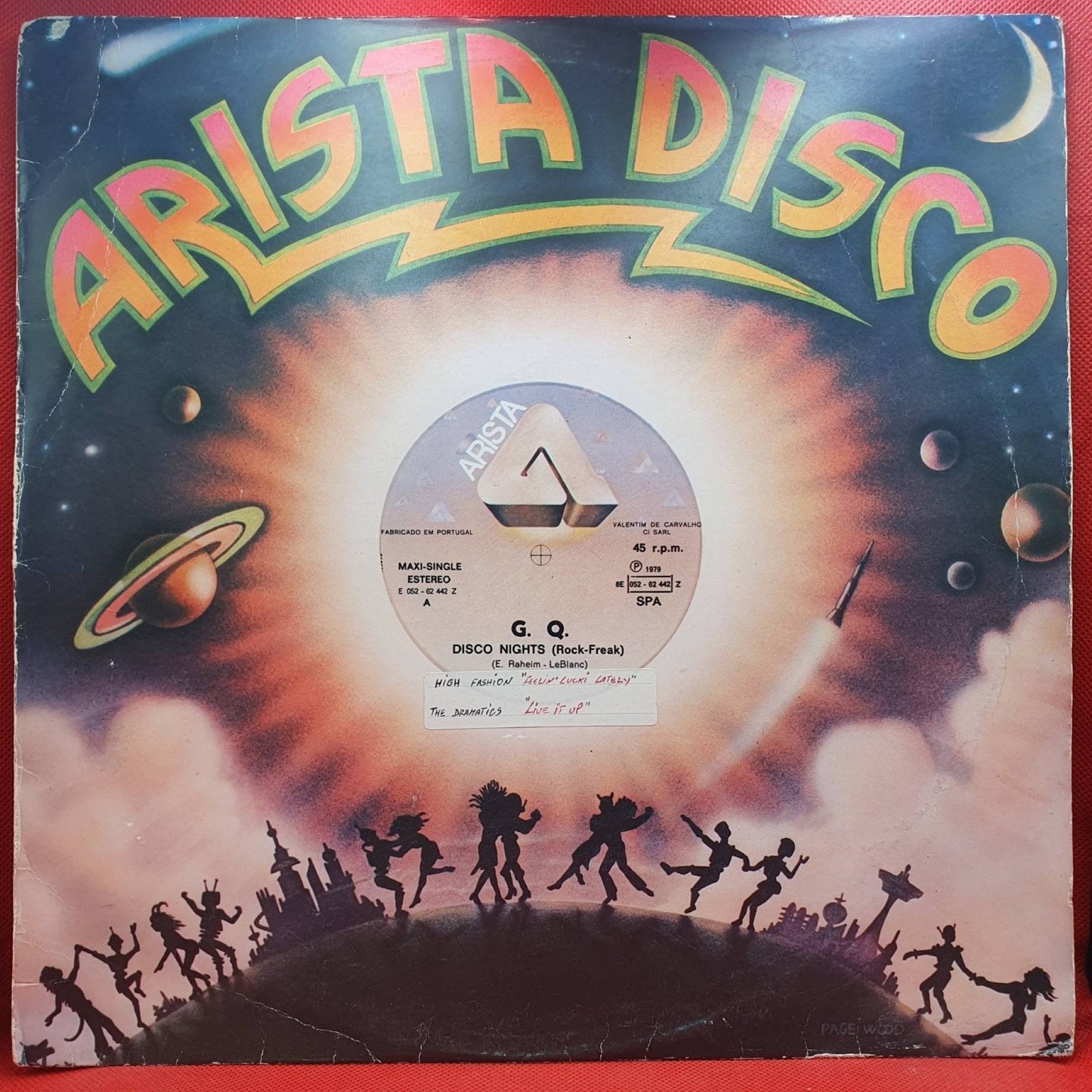 GQ ‎– Disco Nights (Rock - Freak) - Vinyl Store Online