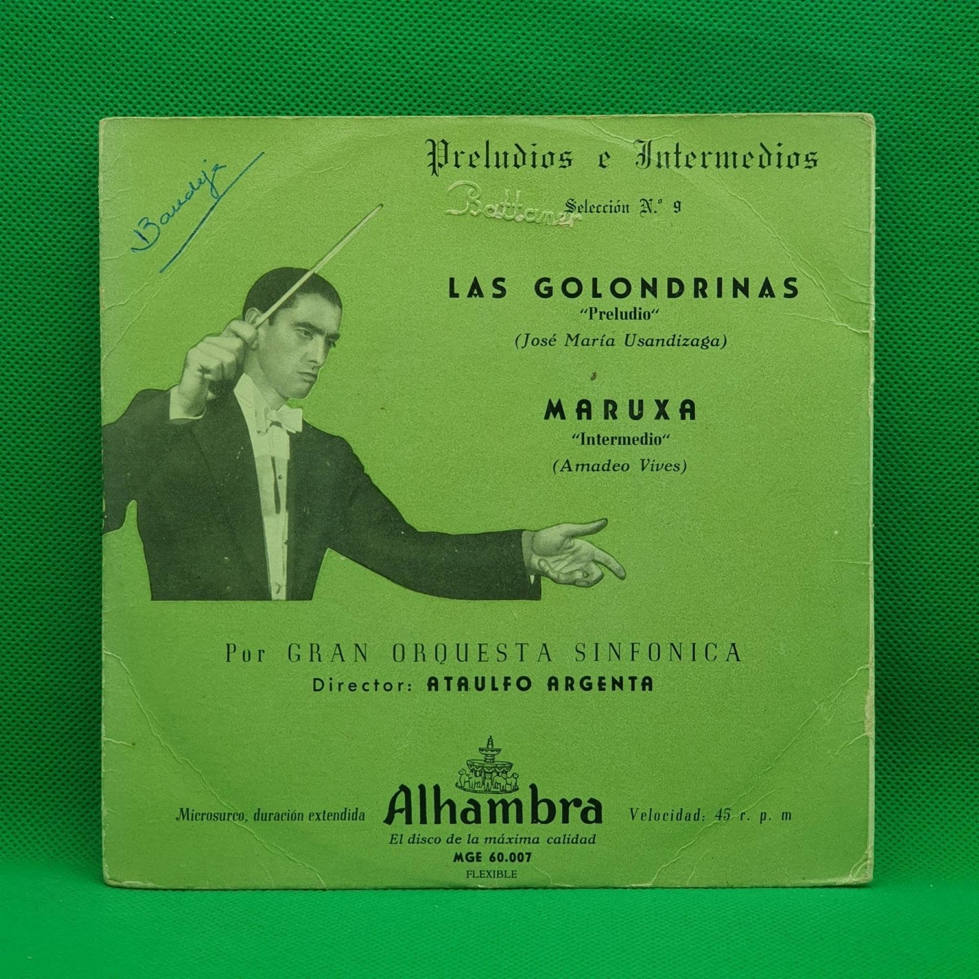 Gran Orquesta Sinfónica, Ataúlfo Argenta – Preludios E Intermedios (Selección N.º 9) - Vinyl Store Online