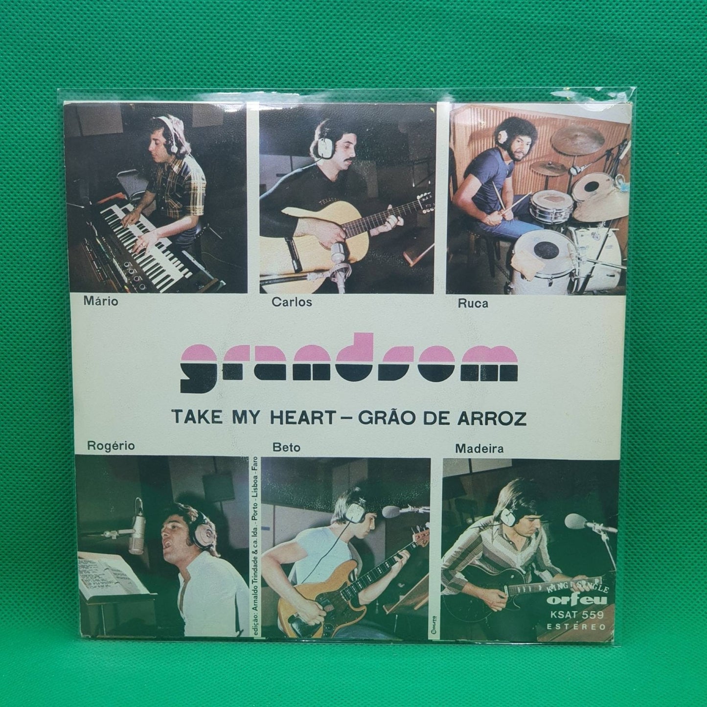 Grandsom ‎– Take My Heart / Grão de Arroz - Vinyl Store Online