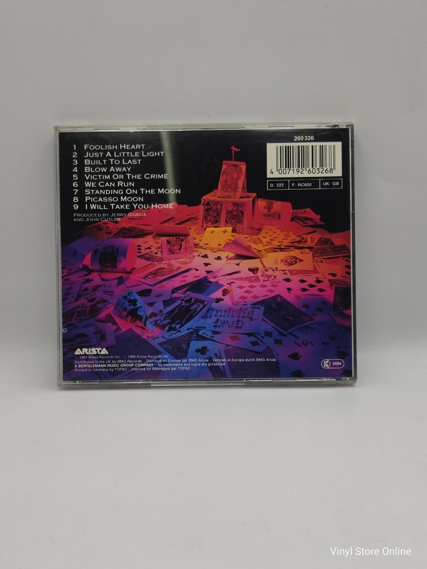 Grateful Dead ‎– Built To Last - Vinyl Store Online