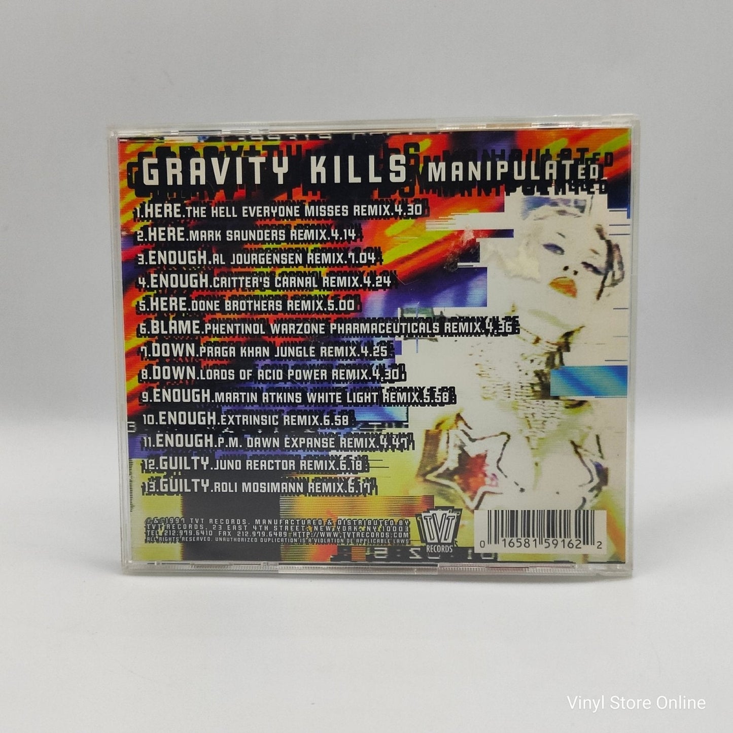 Gravity Kills ‎– Manipulated - Vinyl Store Online