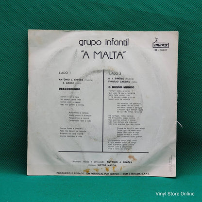 Grupo Infantil "A Malta" ‎– Descobrindo - Vinyl Store Online