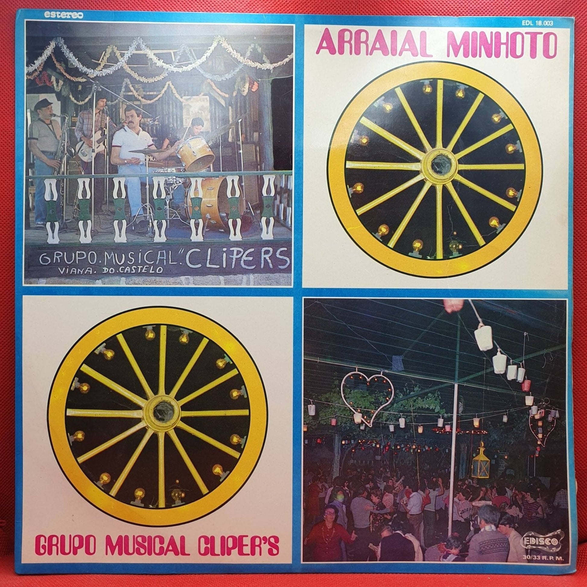 Grupo Musical Clipers ‎– Arraial Minhoto - Vinyl Store Online