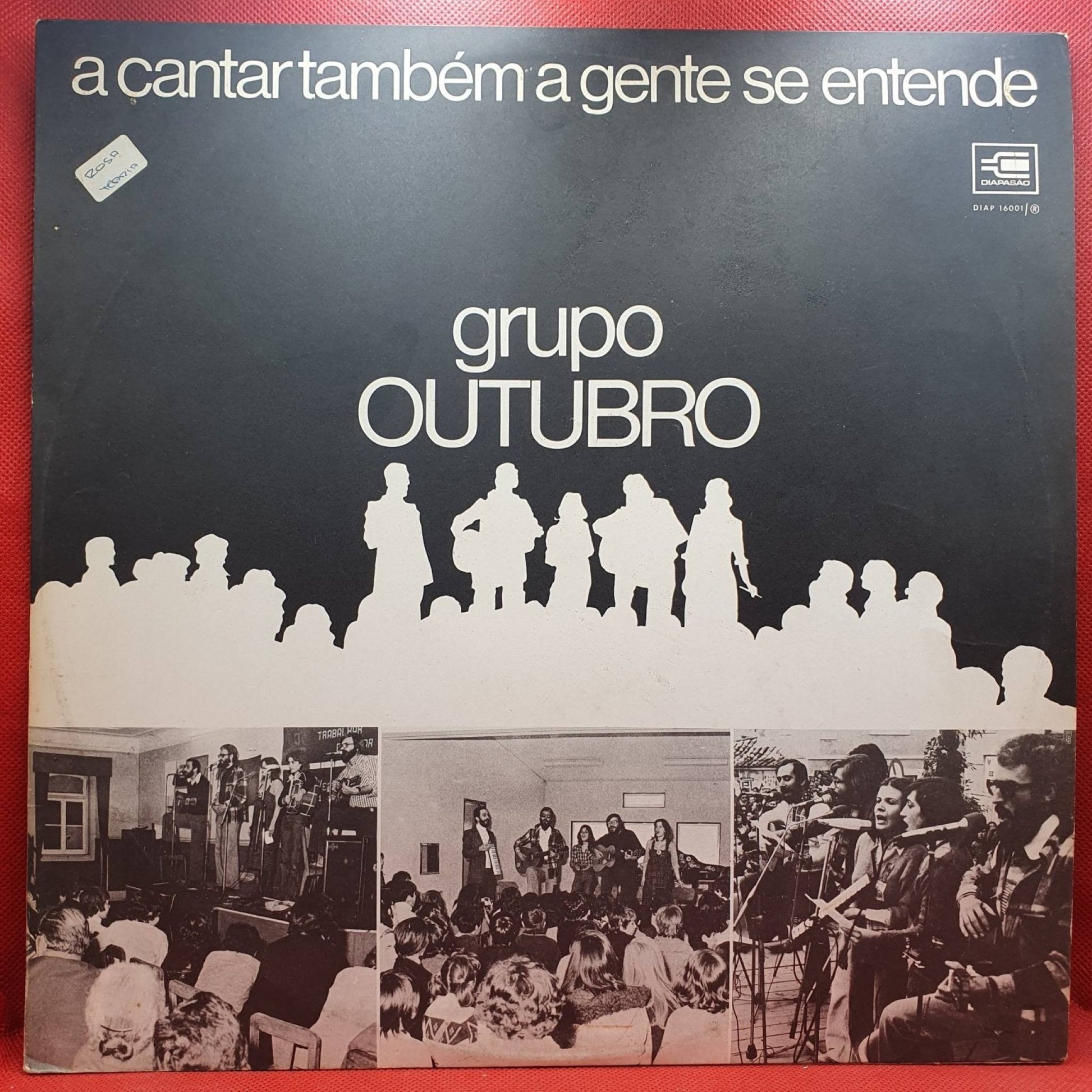 Grupo Outubro ‎– A Cantar Também A Gente Se Entende - Vinyl Store Online