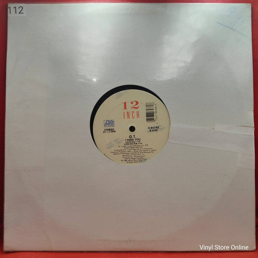 G.T. ‎– I Need You - Vinyl Store Online