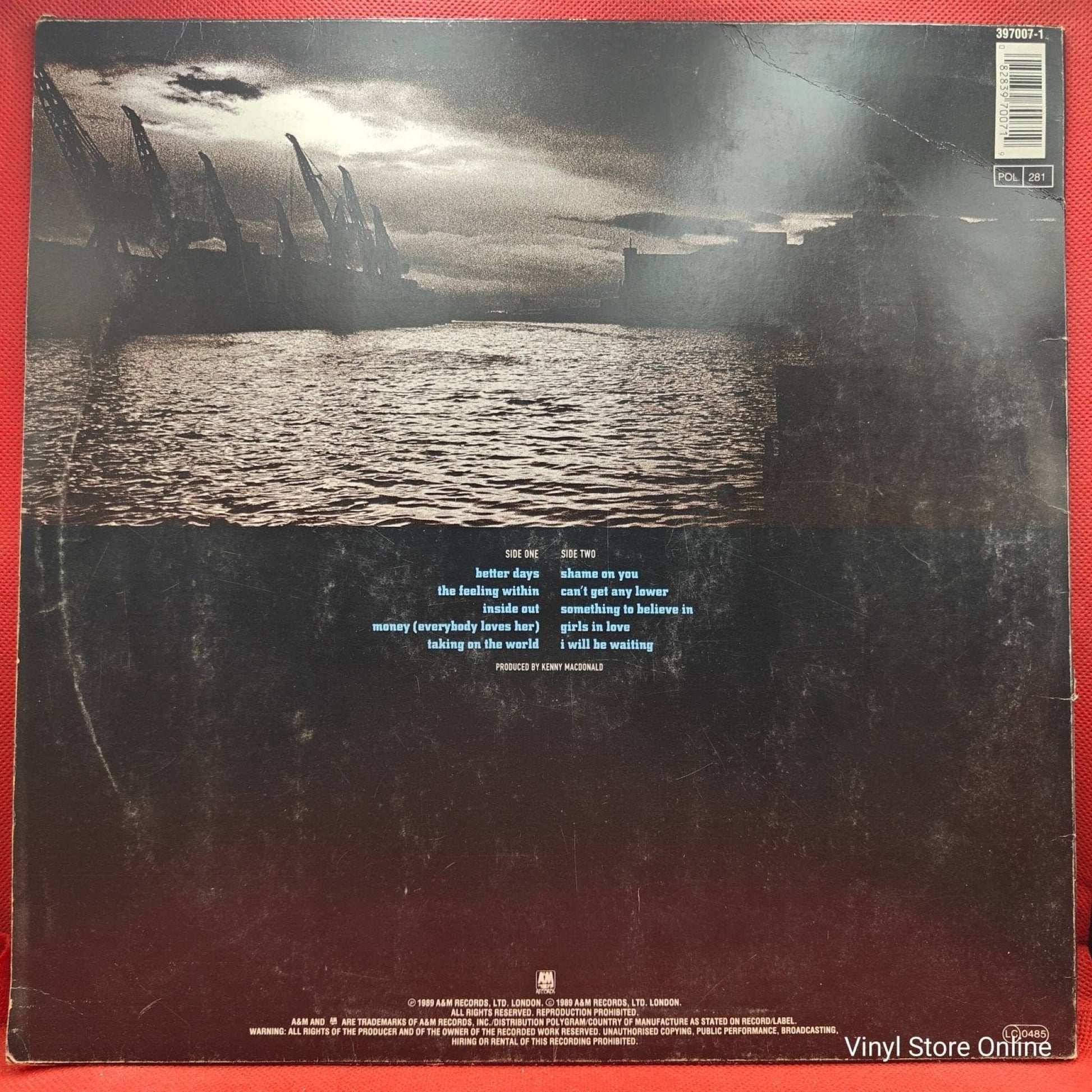 Gun ‎– Taking On The World - Vinyl Store Online