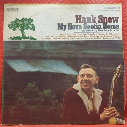 Hank Snow ‎– My Nova Scotia Home And Other Early Hank Snow Favorites - Vinyl Store Online