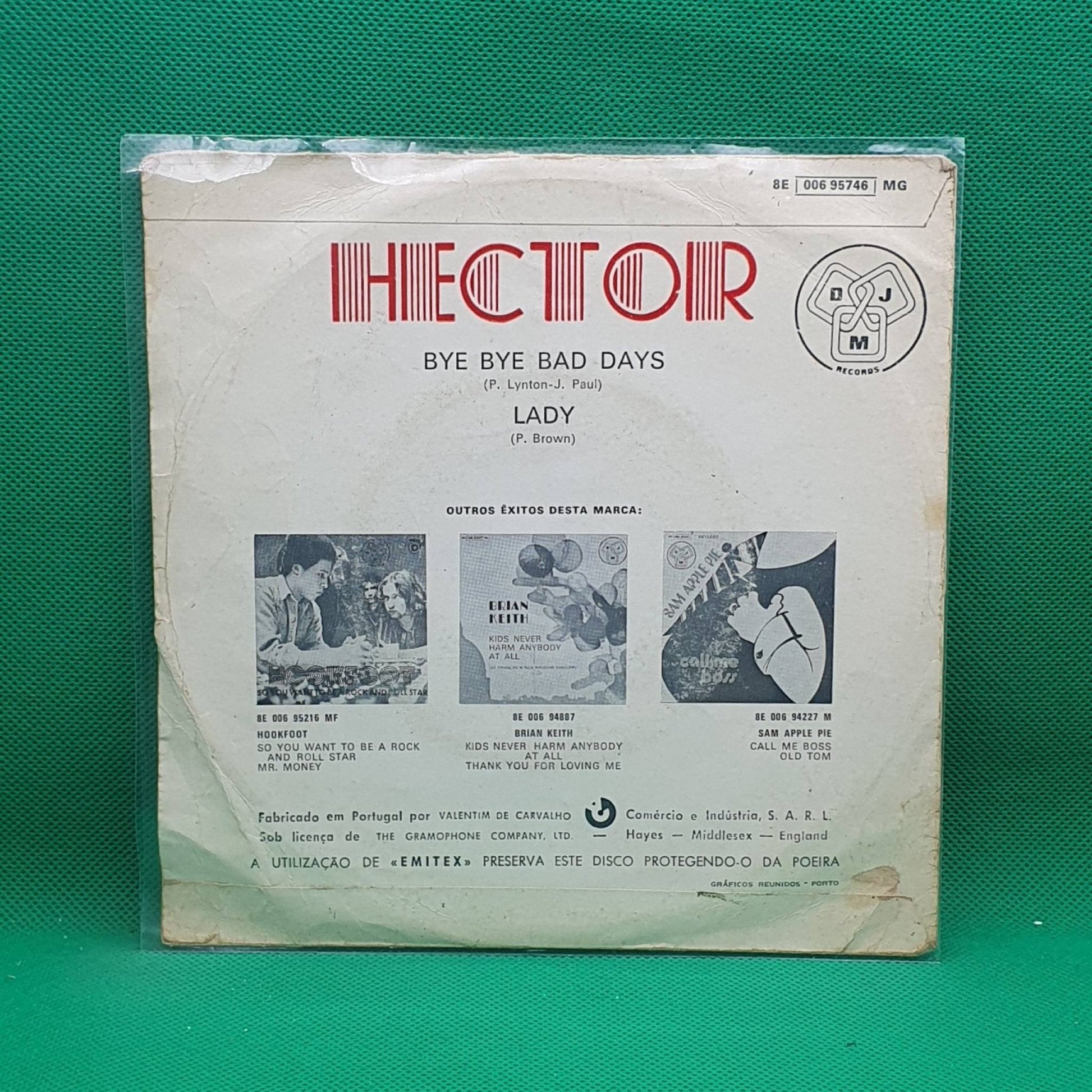 Hector ‎– Bye Bye Bad Days - Vinyl Store Online