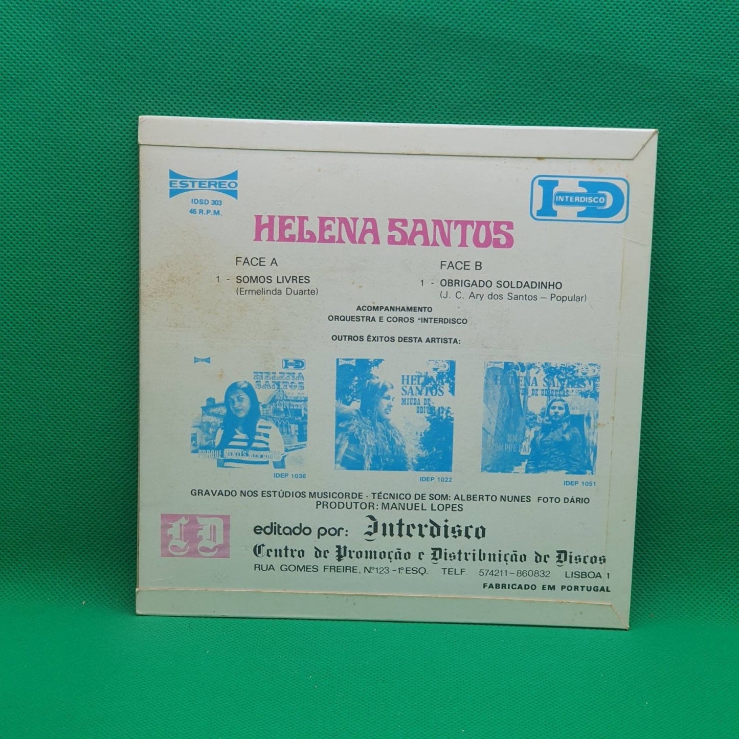 Helena Santos – Somos Livres - Vinyl Store Online