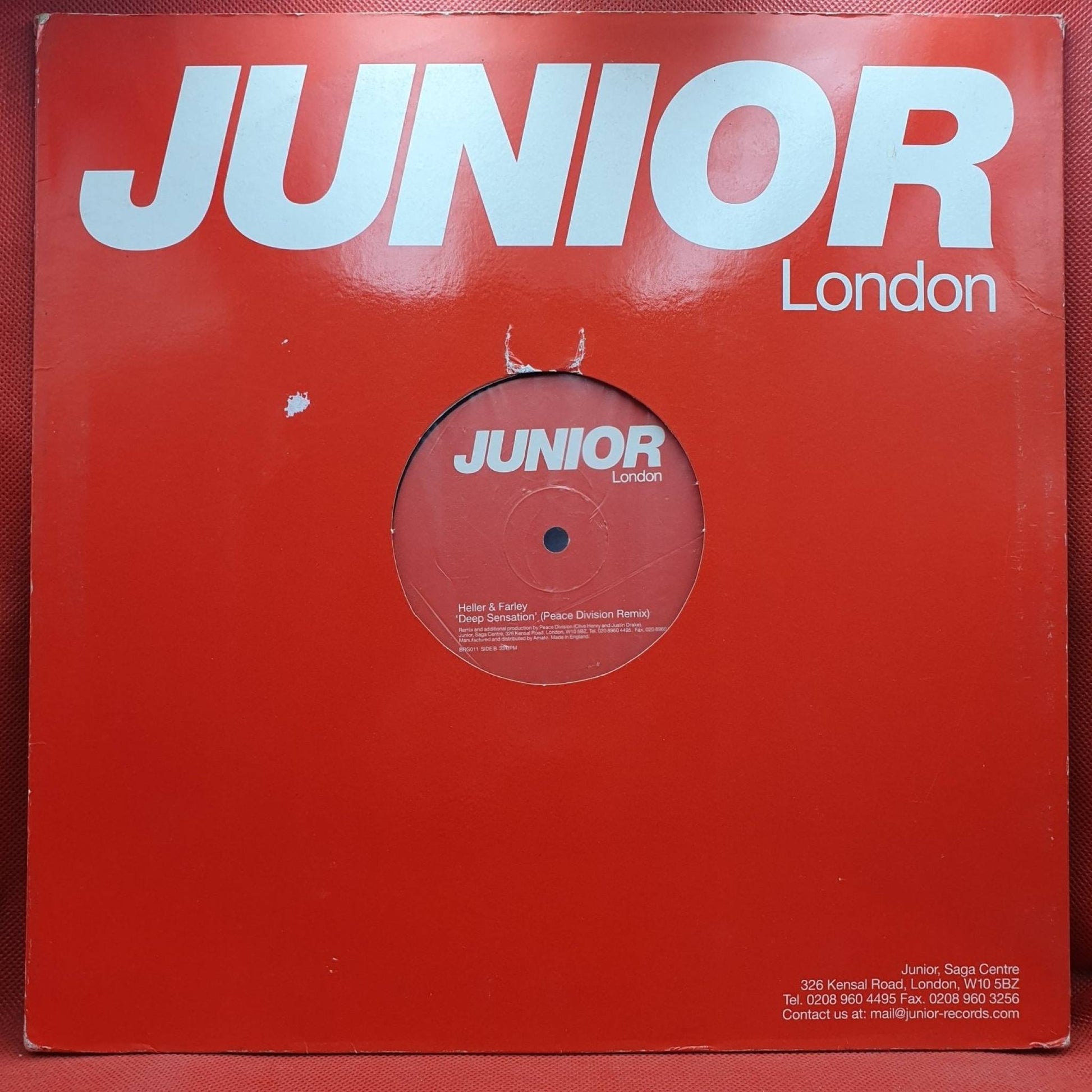 Heller & Farley ‎– Rising Sun / Deep Sensation - Vinyl Store Online