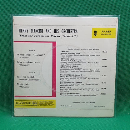 Henry Mancini And His Orchestra ‎– Hatari! - Vinyl Store Online