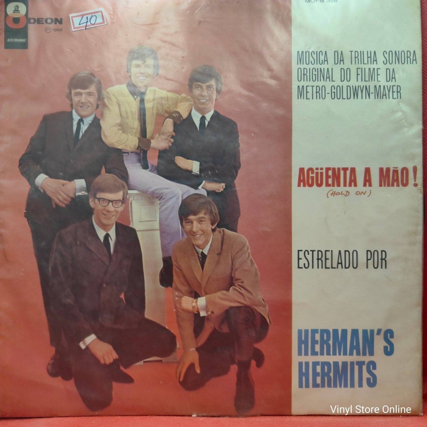 Herman's Hermits ‎– Aguenta A Mao! (Hold On) - Vinyl Store Online