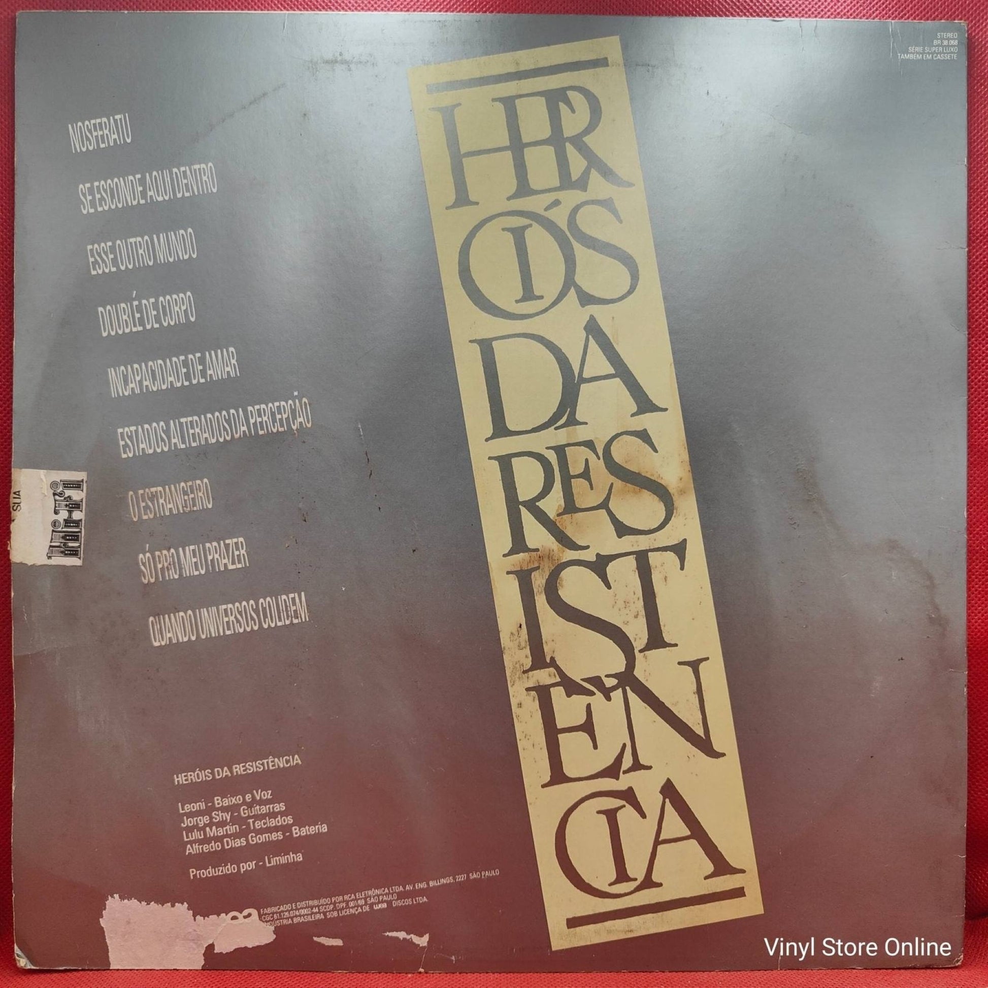 Heróis Da Resistência ‎– Heróis Da Resistência - Vinyl Store Online