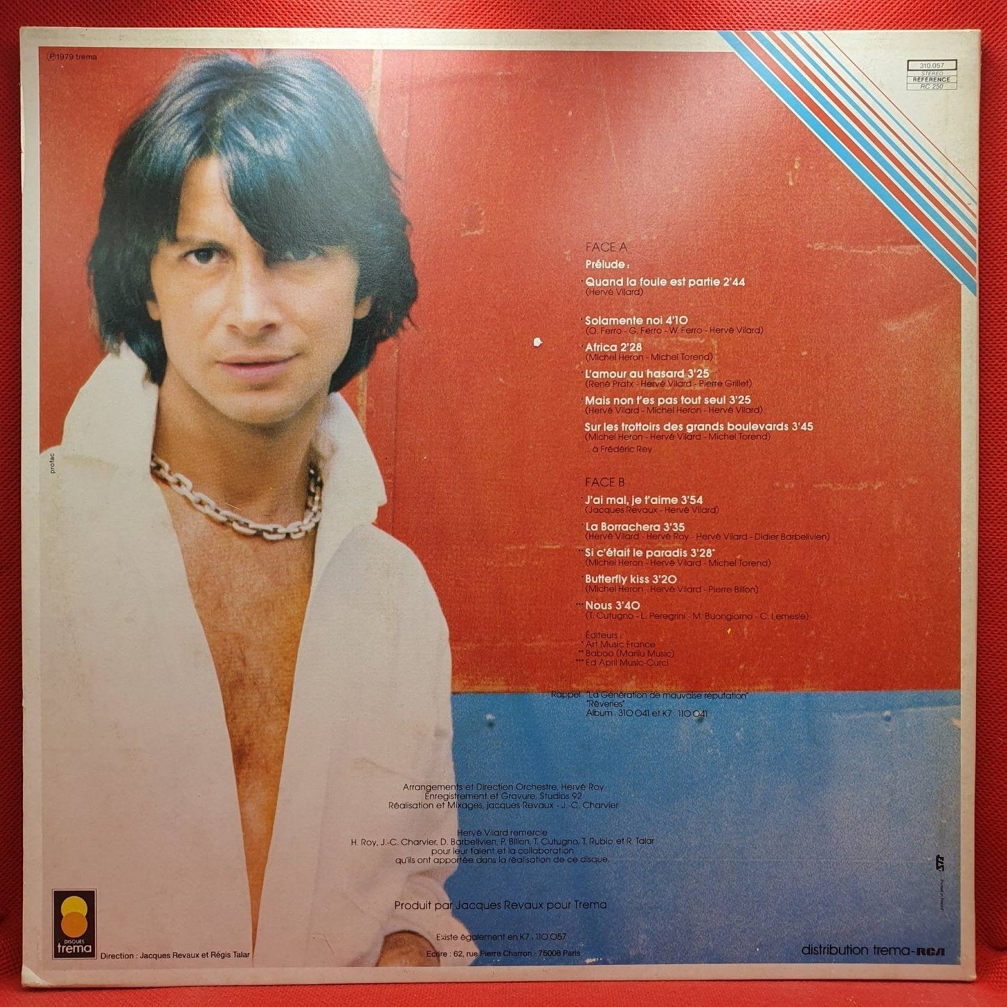 Hervé Vilard ‎– Nous - Vinyl Store Online