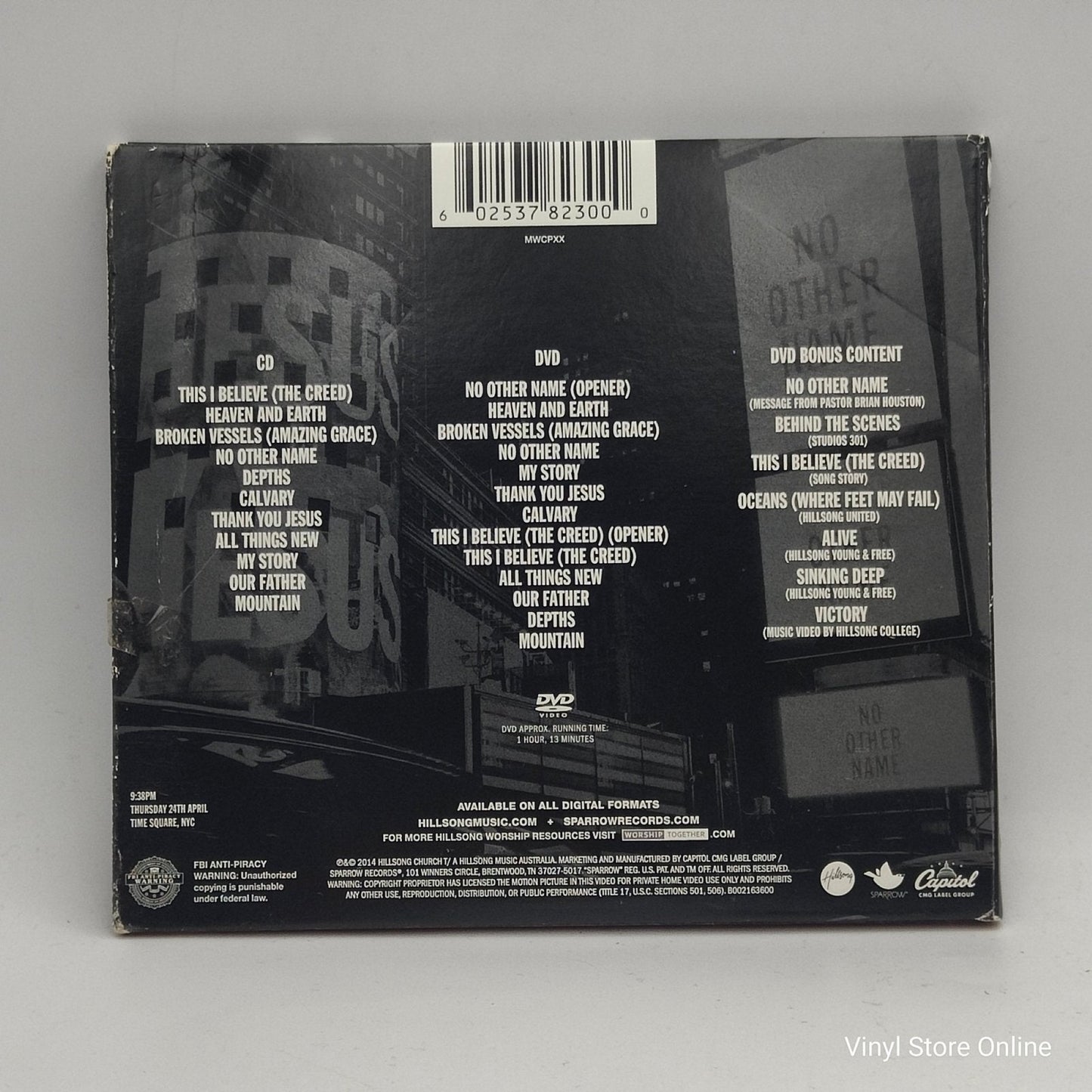 Hillsong ‎– No Other Name - Vinyl Store Online