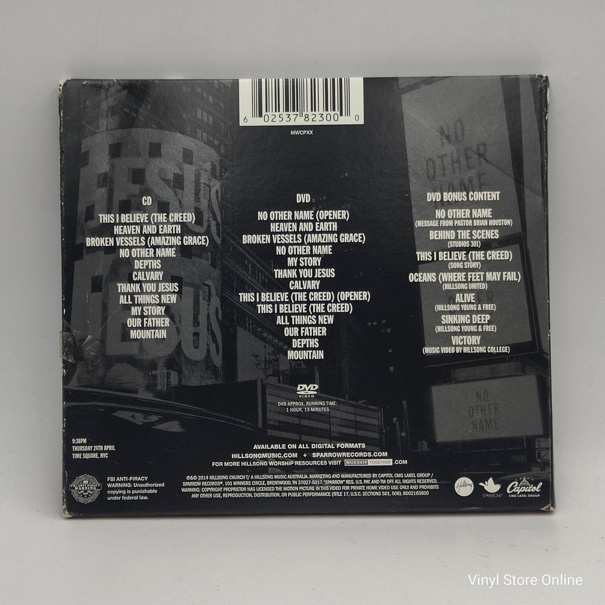 Hillsong ‎– No Other Name - Vinyl Store Online