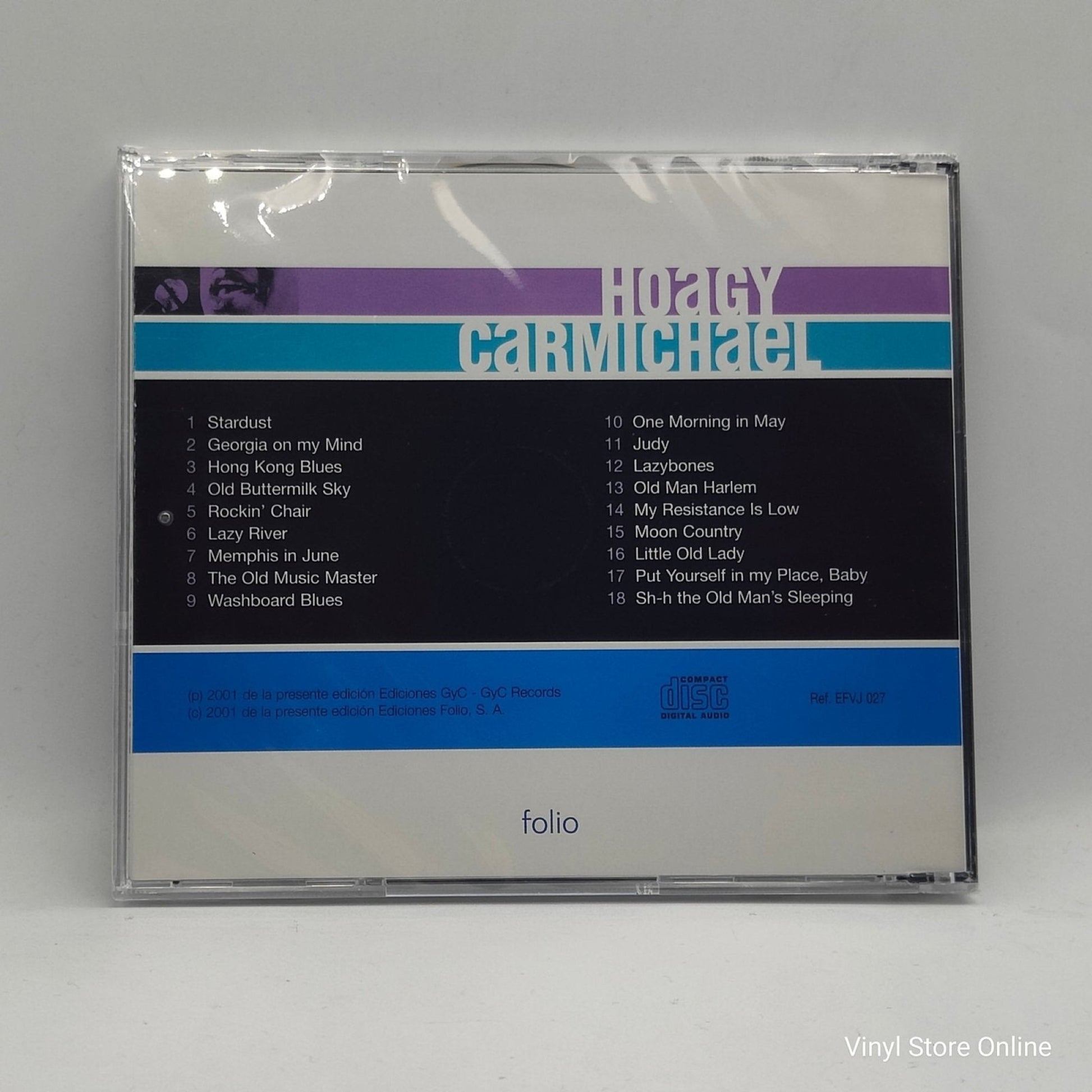 Hoagy Carmichael ‎– Hoagy Carmichael - Vinyl Store Online